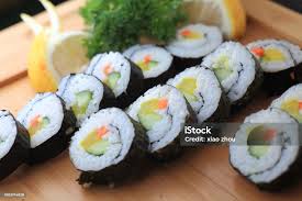 Salmon Sushi Rolls